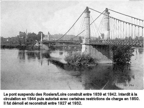 Pont des Rosiers sur Loire