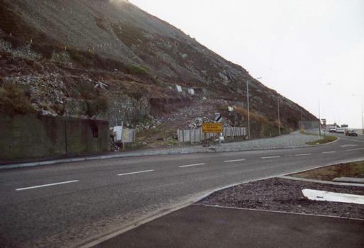 Pen-y-Clip Tunnel, A55 North Wales Coast Road