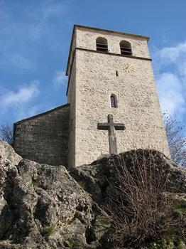 Village 12ème siècle, Fortifications 15ème siècle, Eglise Saint-Christol 14ème siècle , La Couvertoirade, Aveyron, Midi-Pyrénées, France