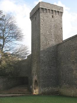Village 12ème siècle, Fortifications 15ème siècle, Tour Nord, porte Nord: La Couvertoirade, Aveyron, Midi-Pyrénées, France