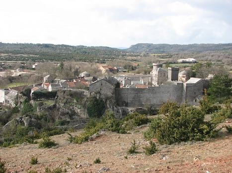 Village 12ème siècle, Fortifications 15ème siècle, village, fortifications , La Couvertoirade, Aveyron, Midi-Pyrénées, France
