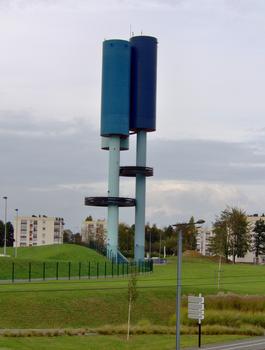 Wasserturm in d'Hérouville-Saint-Clair