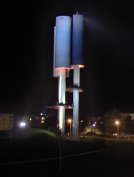 Wasserturm in d'Hérouville-Saint-Clair