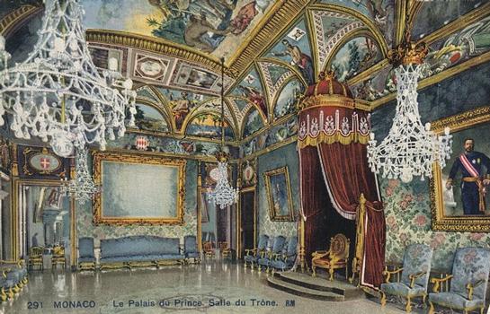 Edition d'Art Munier - 291 Monaco Le Palais du Prince Salle du Trone