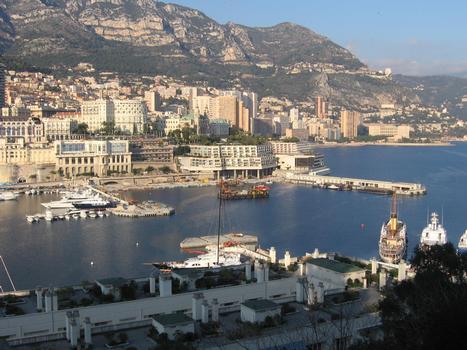 Extension of the Port Hercule at Monaco