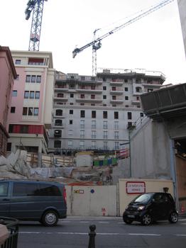 Urbanisation des terrains S.N.C.F. - Opérations îlot Castelleretto et 21 / 25, Rue de la Turbie