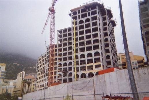 Construction de la résidence «Memmo Center»