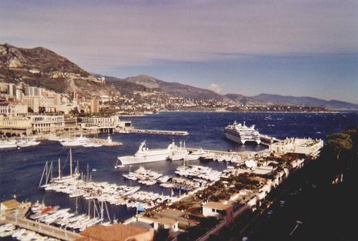 Erweiterung des Hafen in La Condamine (Port Hercule) in Monaco