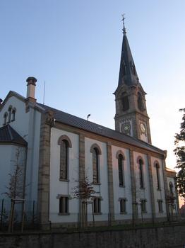 Eglise protestanteOberhausbergen, Bas-Rhin (67), Alsace, France