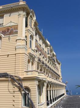 Hôtel Hermitage, Principauté de MonacoFin de la rénovation extérieure: Hôtel Hermitage, Principauté de Monaco Fin de la rénovation extérieure