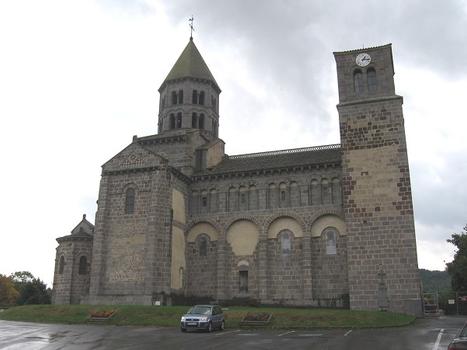 AbbatialeSaint-Nectaire, Puy-de-Dôme (63), Auvergne, France