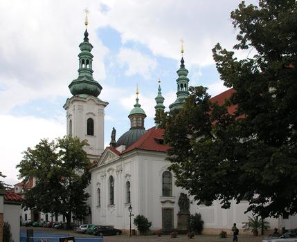Prague - Monastère de Strahov - l'eglise de l'Assomption de la Vierge Marie