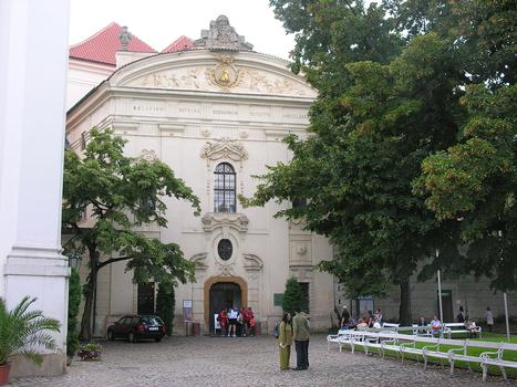 Prag - Strahov-Kloster - Eingang zur Bibliothek