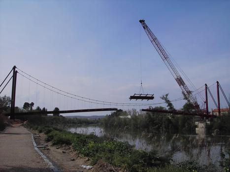 Hängebrücke in Toledo
