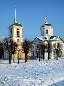 Church of the Merciful Saviour, Kuskovo, Moscow Complex of building and garden estate of the Sheremetev family. Built in the mid-18th century. Now museum