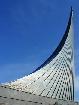 Denkmal für die Eroberer des Weltraums in Moskau