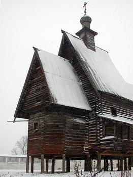 Church of the Transfiguration of Jesus, Ipatiev monastery, destroeyd fire 2003, Kostroma, Kostromskaya Oblast, Russia