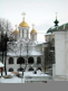 Transfiguration of the Saviour Cathedral 1505–1515. Transfiguration of the Saviour (Spaso-Preobrazhensky) Monastery. Yaroslavl, Yaroslavl Oblast, Russia