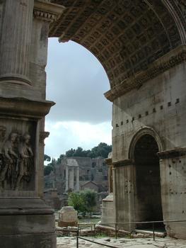 Triumphbogen des Severus, Rom