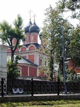 Vysokopetrovsky Monastery, Moscow founded in 1320 - Church of Our Lady of Bogolyubovo (with a refectory) 1687