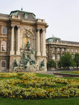 Königspalast des Budaer Schlosses in Budapest