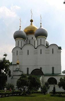 Novodevichy Monastery, Moscow founded in 1524 - Cathedral dedicated to the icon Our Lady of Smolensk