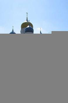 Cathedral of the Transfiguration of Jesus 1880-1894 arch. A.S.Kaminsky height 77m Nikolo-Ugreshsky Monastery founded in 1380, Moscow oblast, Dzerzhinsky
