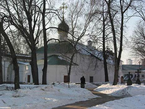 Novodevichy Monastery, Moscow founded in 1524 - Church of St. Amvrosia