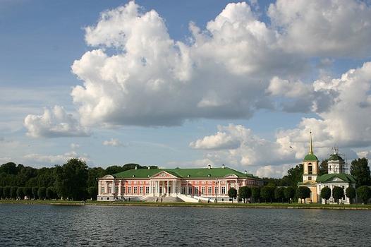 The Palace, Kuskovo, Moscow Complex of building and garden estate of the Sheremetev family. Built in the mid-18th century. Now museum