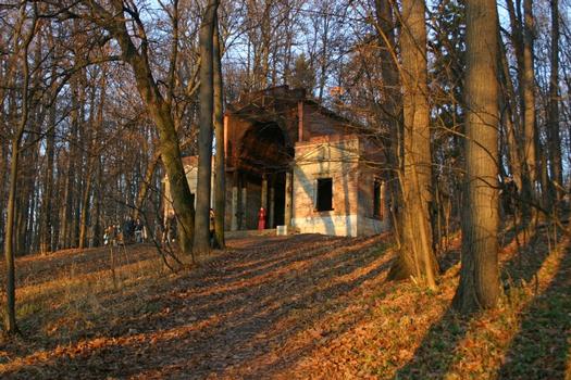 Zarizyno - Milovida-Pavillon von 1800 - Architekt: I. V. Egotov