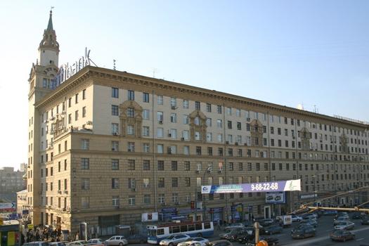 Apartmant House with Tower, Smolenskay Square 4, Moscow