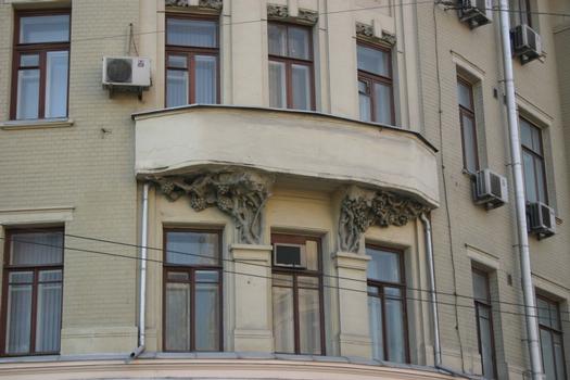 Orlov's Apartment House in Smolenskaya Square, Moscow