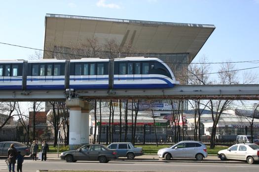 Monorail in Moskau