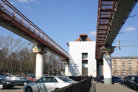 Monorail in Moskau