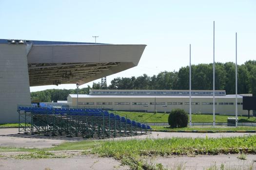 Blitsa-Pferdesportzentrum, erbaut für die olympischen Spiele von 1980