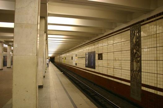 Station de métro Kuzminki, Moscou