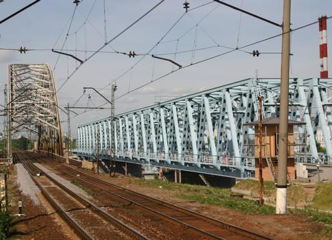 Eisenbahnbrücke Saburovo, Moskau