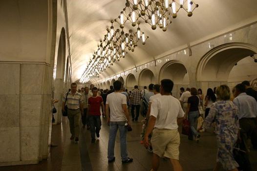 Mendeleevskaya metro station, Moscow