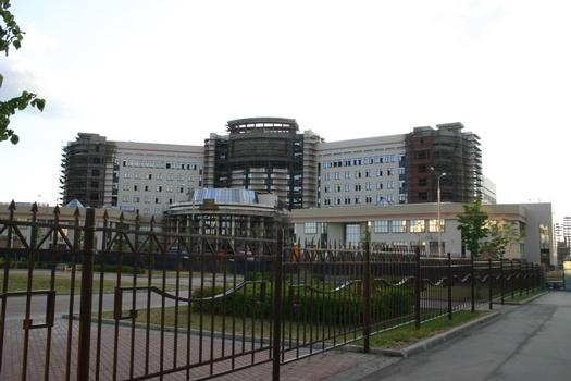 Moscow State University - new building in Lomonosomsky prospekt
