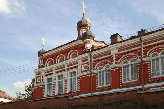Rozhdestvensky or Nativity Monastery in Moscow - Church of Our Lady of Kazan 1904-1906 (arch. P.A.Vinogradov)