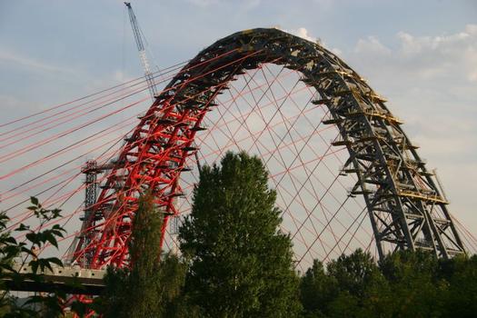 Serebjany-Bor-Brücke, Moskau