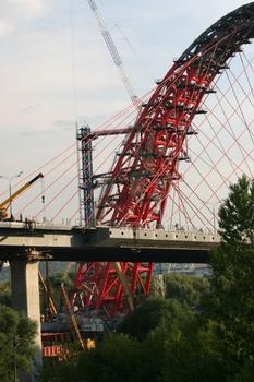 Serebjany-Bor-Brücke, Moskau