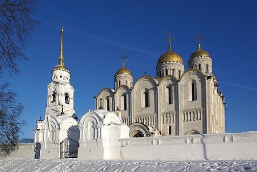 Vladimir, Vladimirskaya Oblast, Russia: Assumption Cathedral 1158-1160