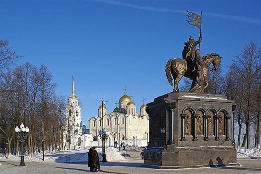 Dormition Cathedral at Vladimir, Vladimirskaya Oblast, Russia
