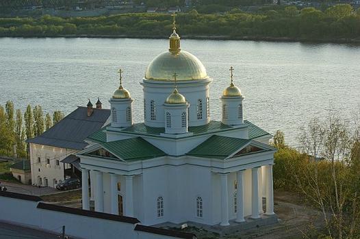 Alexiya Mitropolita Church, Blagoveshensky monastery foundation 13 century, Nizhny Novgorod, Nizhny Novgorod Oblast, Russia