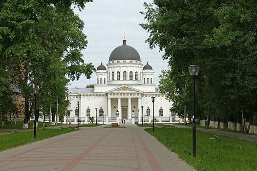 Tranfiguration cathedral (Староярмарочный собор) Nizhny Novgorod, Nizhny Novgorod Oblast, Russia Yarmarochniy pr. 1822 arch. Auguste de Montferrand