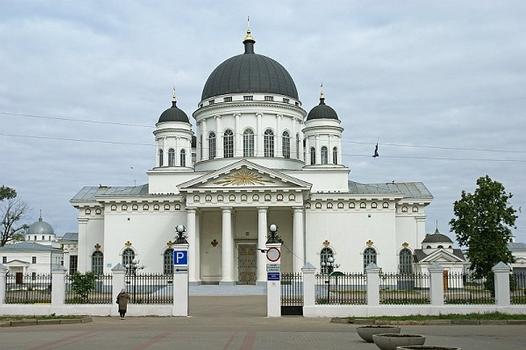 Tranfiguration cathedral (Староярмарочный собор) Nizhny Novgorod, Nizhny Novgorod Oblast, Russia Yarmarochniy pr. 1822 arch. Auguste de Montferrand