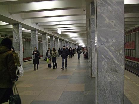 Metrobahnhof Tekstilschtschiki, Moskau