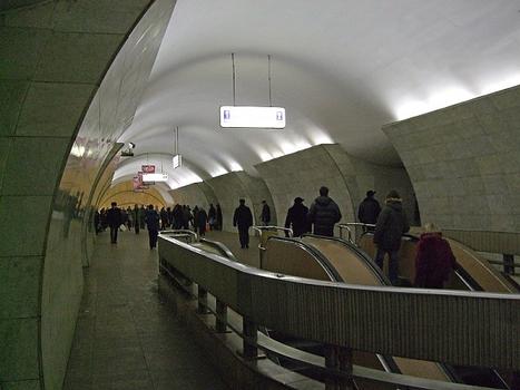 Tverskaya Metro Station, Moscow