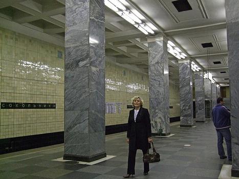 Metrobahnhof Sokolniki